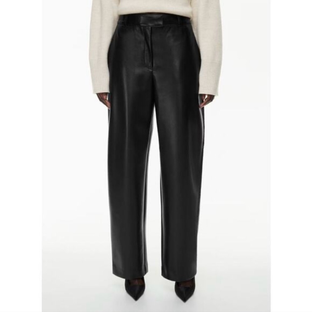 Aritzia: Babaton Vegan Straight Leather Pant